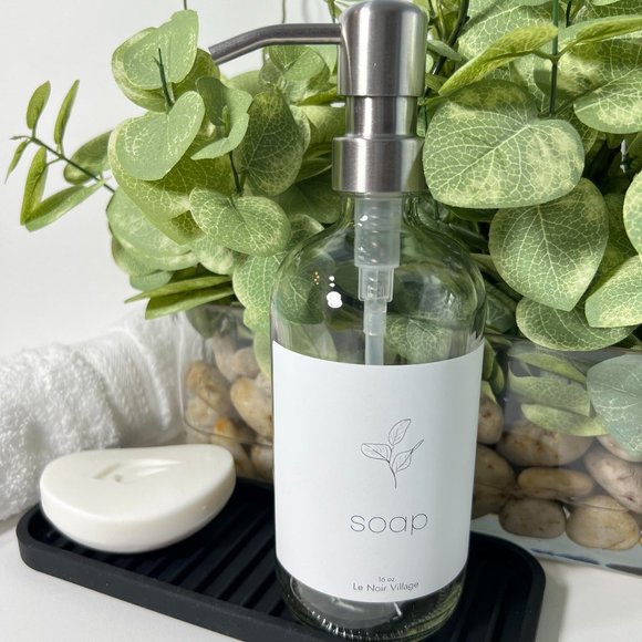 GLASS SOAP DISPENSER - Picture 7 of 15